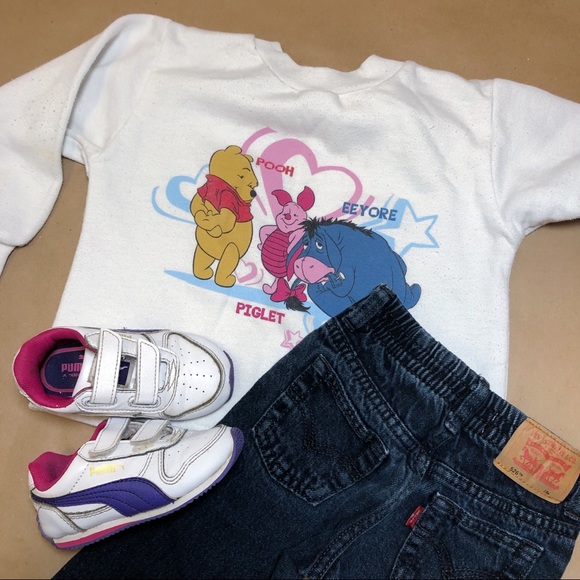 Vintage Pooh Bear Crewneck Sweater - Picture 2 of 2